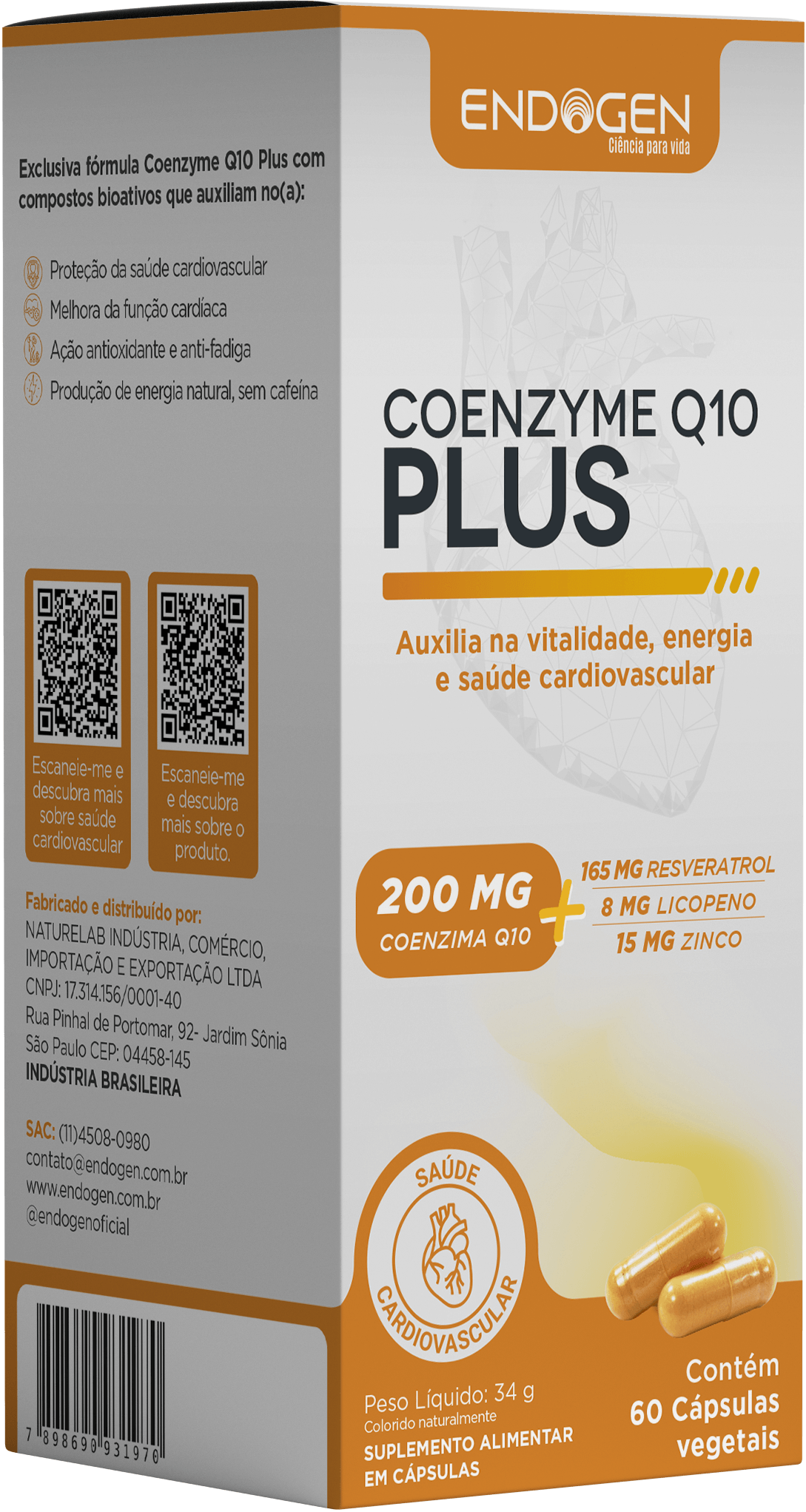 Caixa Coenzyme Q10 Plus
